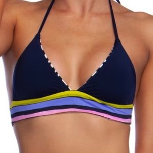 NWT Trina Turk REVERSIBLE bikini top 10